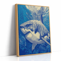 Shark Over the Reef