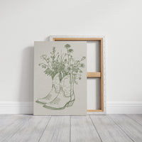 Wildflowers Dance In Leather Boots