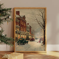 December Streets Remember Simpler Days