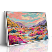 Desert Stream Paints Wild Gardens