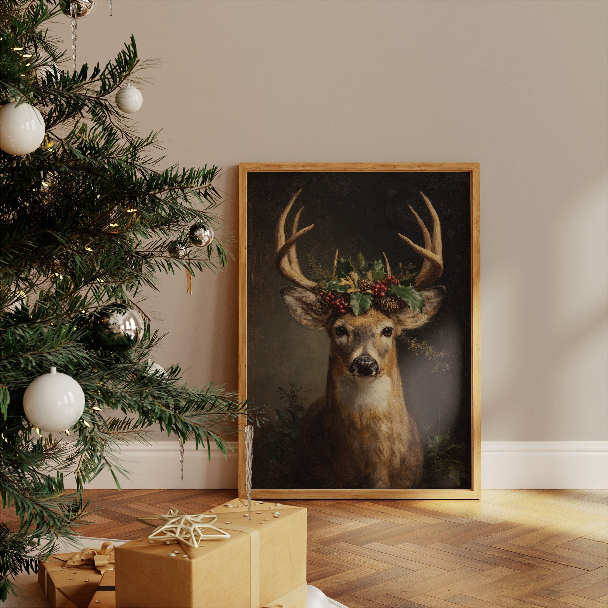 Woodland Prince Bears Winter's Crown