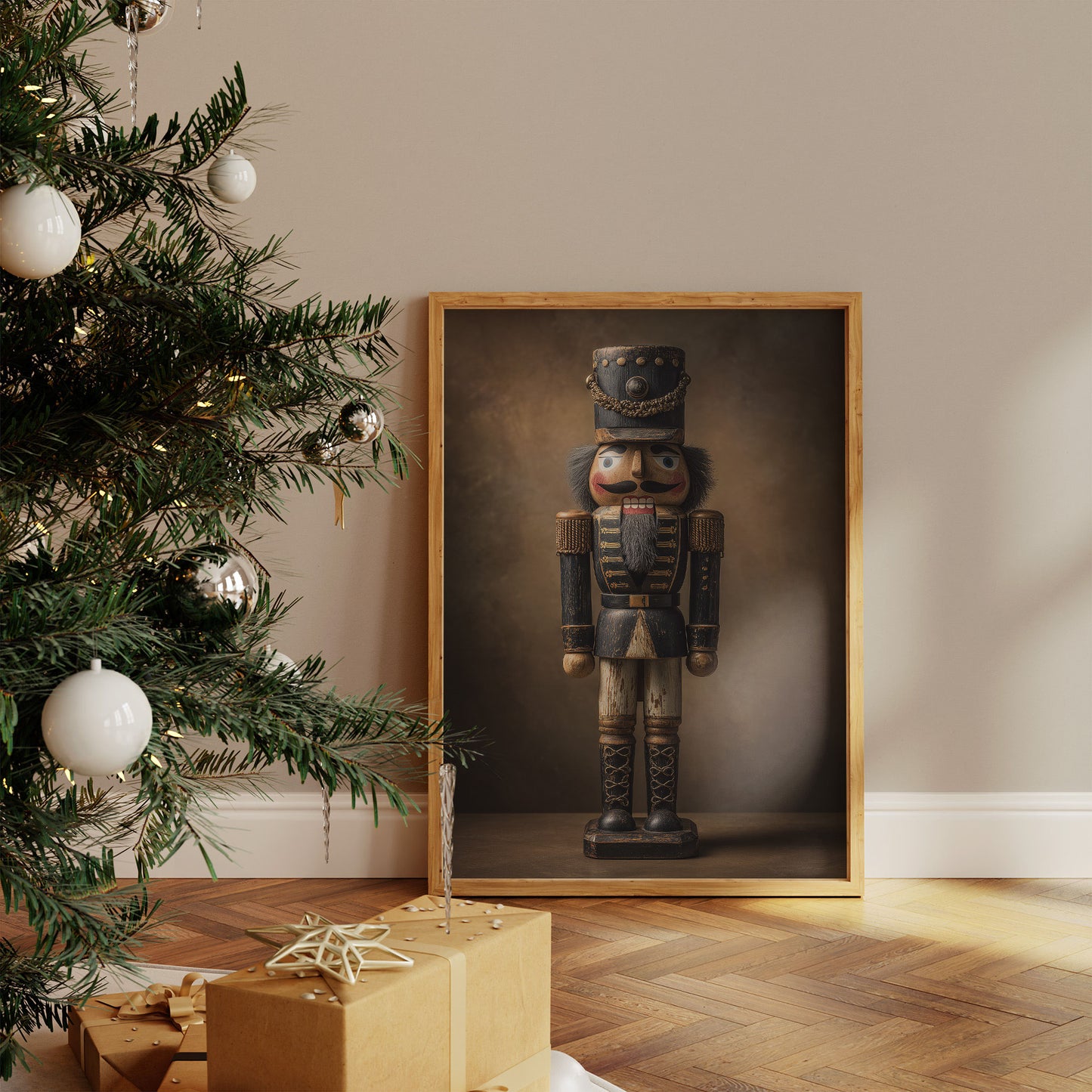 Noble Nutcracker Keeps Winter's Watch