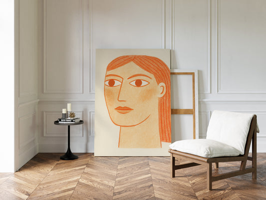 Coral Lines Draw Modern Grace