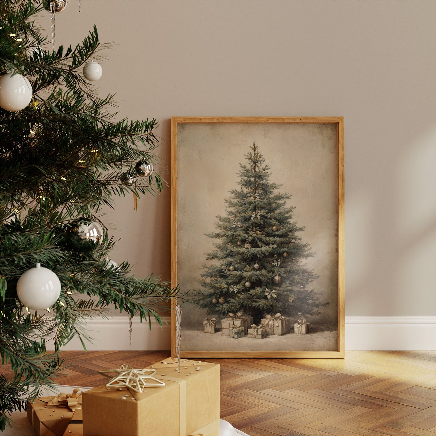 December Stories In Vintage Green