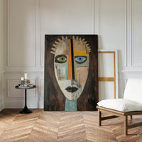 Divided Face Speaks Ancient Stories