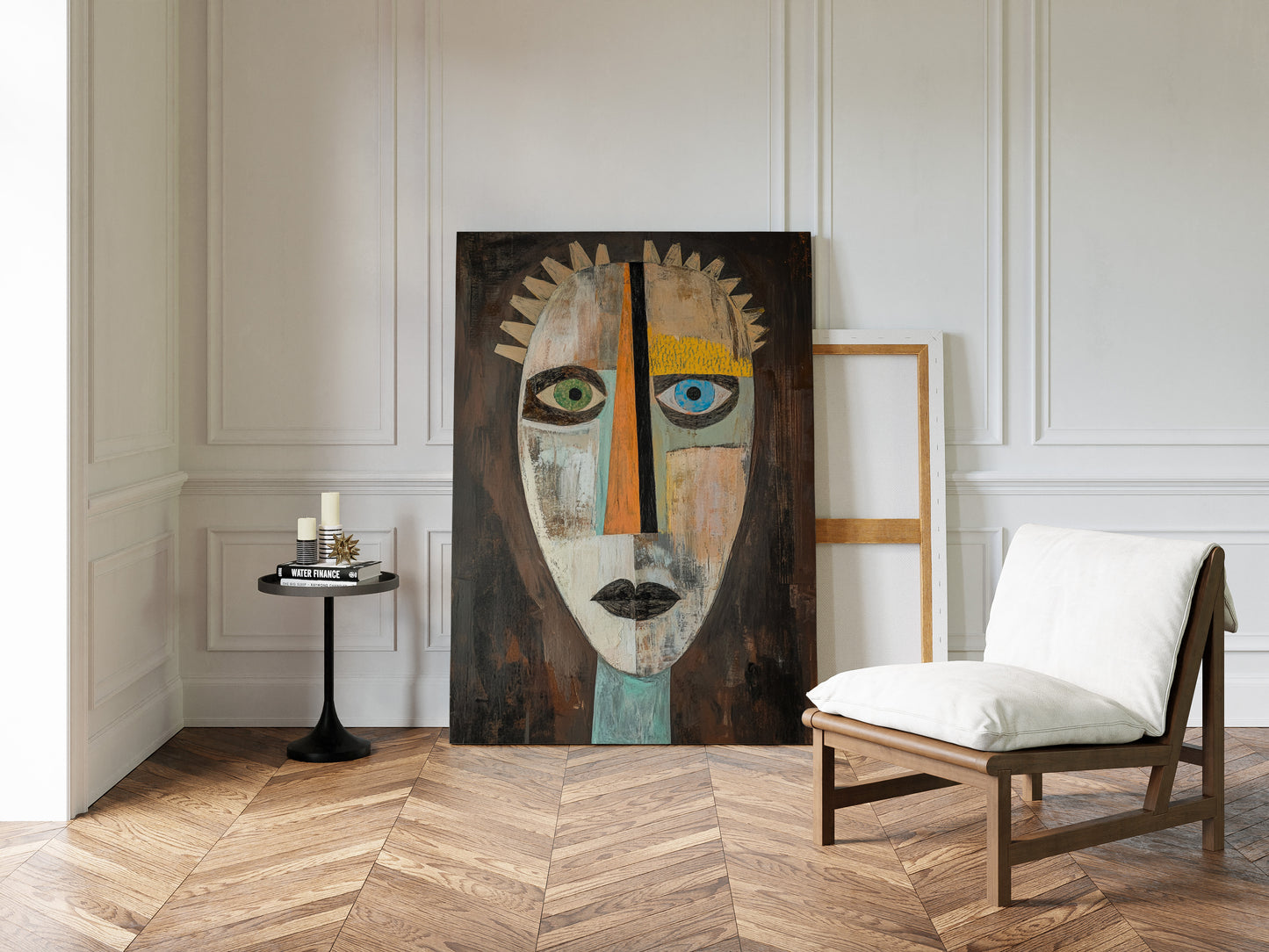 Divided Face Speaks Ancient Stories