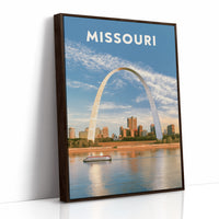 Gateway Arch River Golden Hour