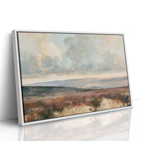 Quiet Moor Under Pale Sky