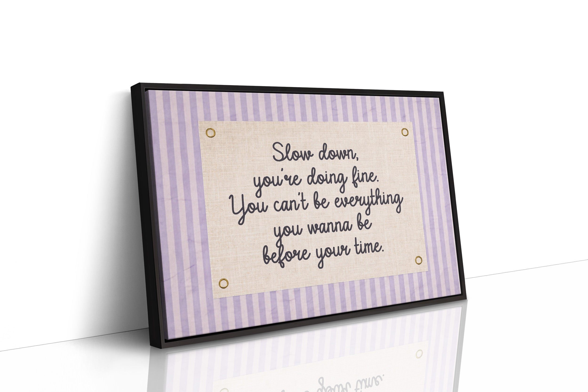 Lavender Statement: Slow Down, You’re Doing Fine