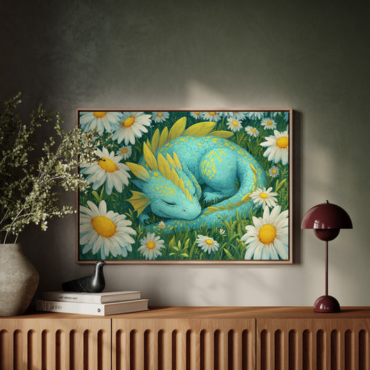 Daisy Dragon Dreams In Spring
