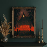 Haunted House, Windows Ablaze