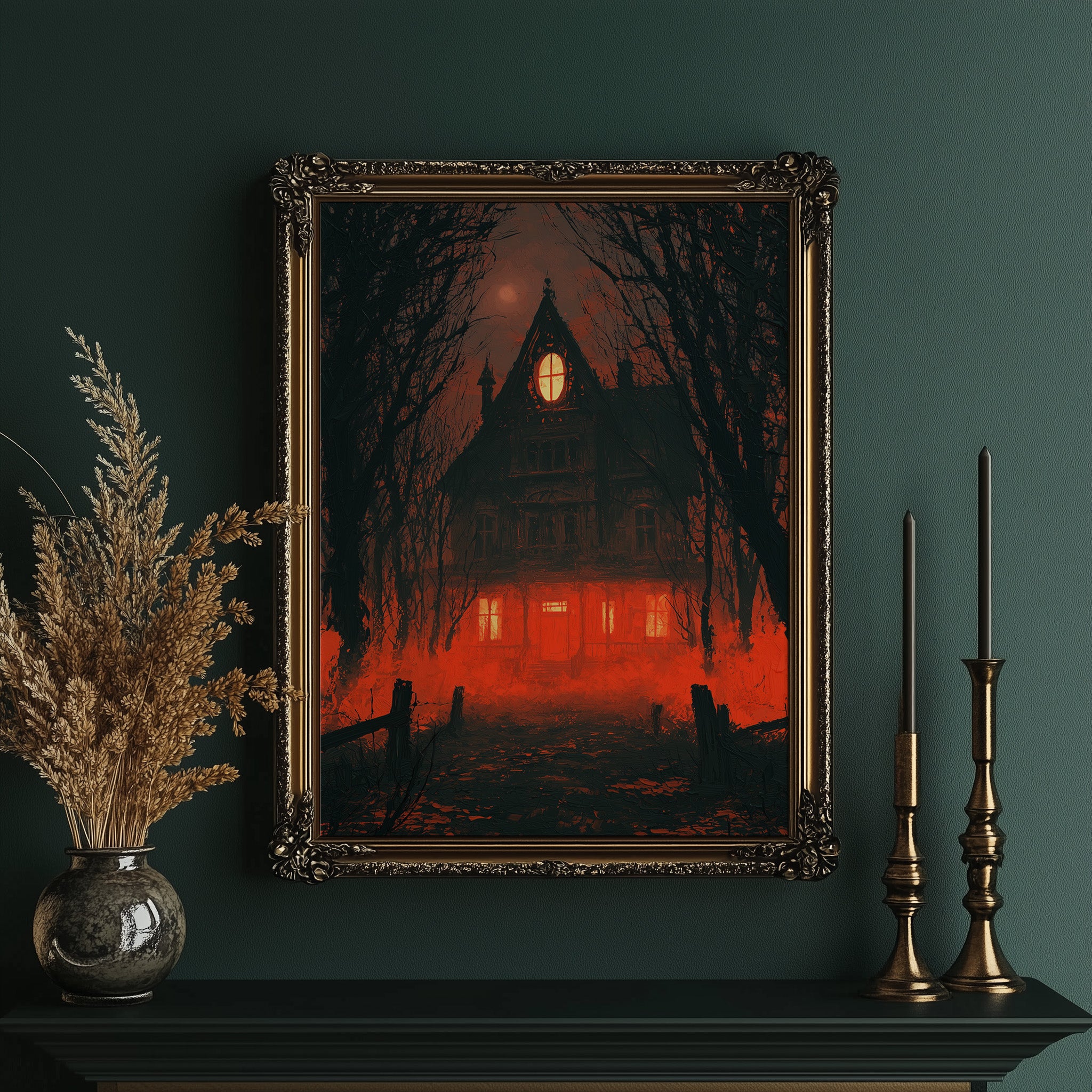 Haunted House, Windows Ablaze