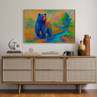 Chromatic Bear by the Riverbend