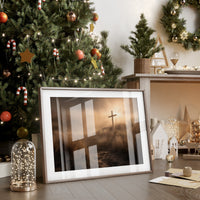 Faith Stands Tall At Dawn's Edge