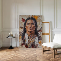 Spirit of the Plains Warrior Portrait