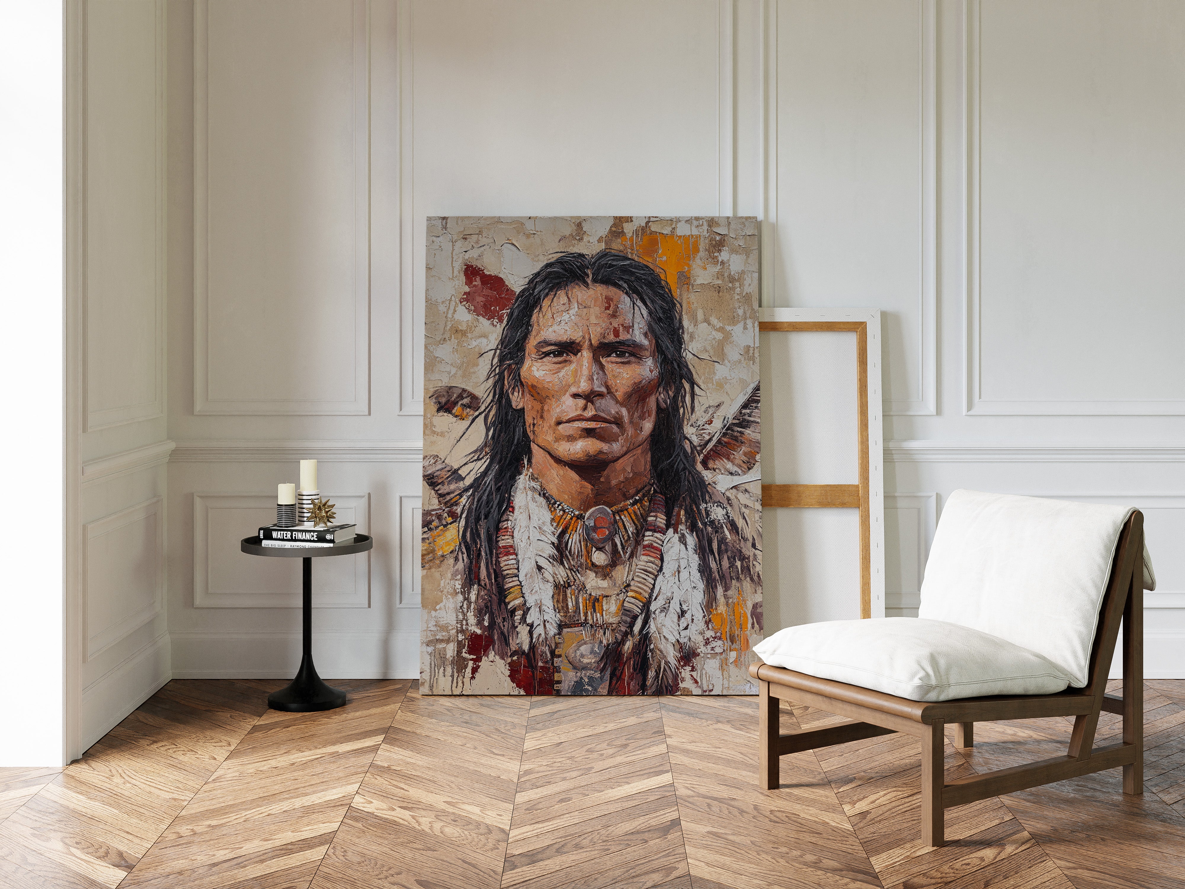 Spirit of the Plains Warrior Portrait