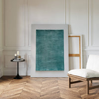 Tidal Rhythms In Seafoam Green