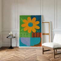 Summer Daisy Plays With Color