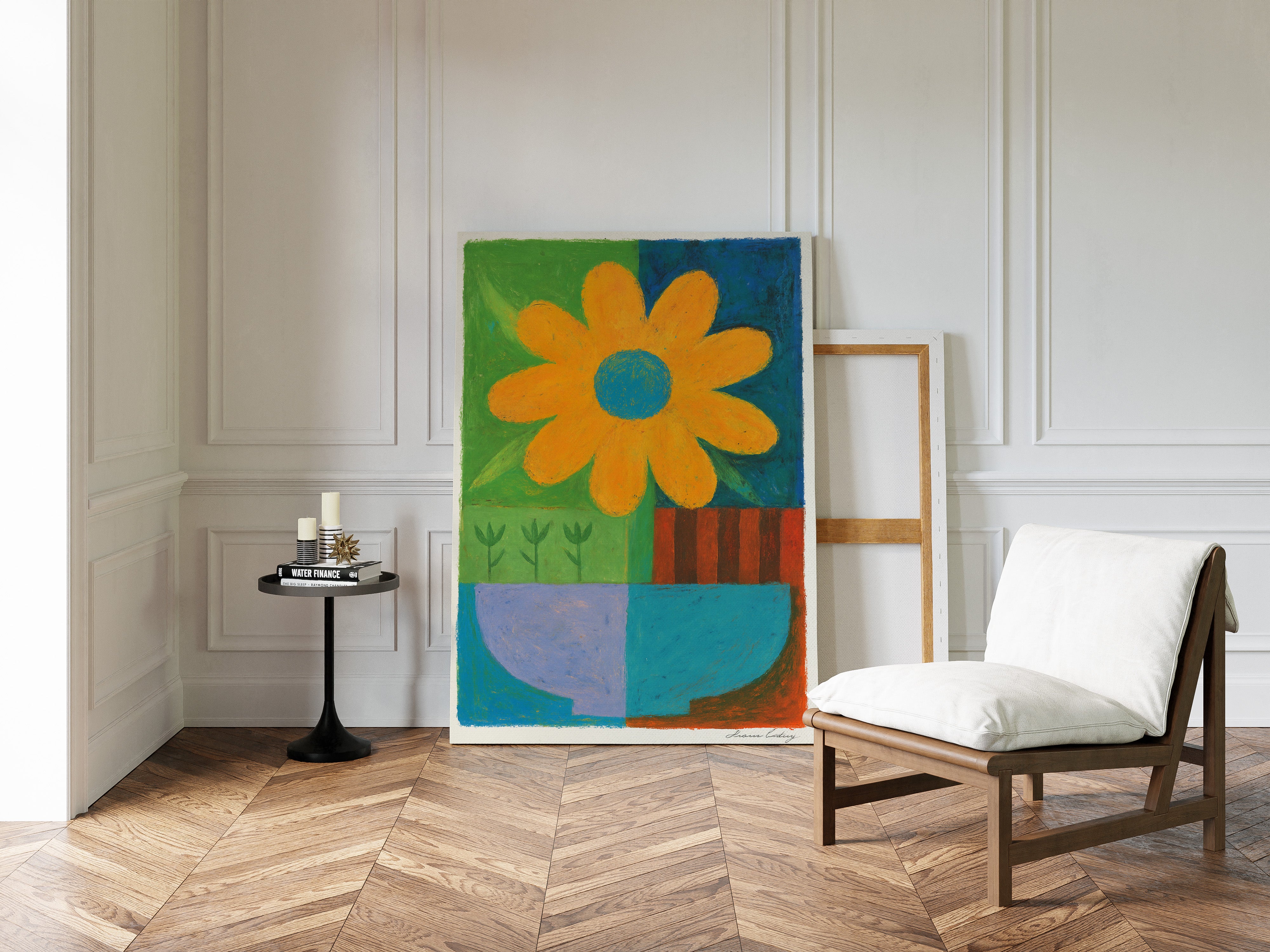 Summer Daisy Plays With Color