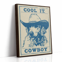 The Canine Cowboy Stands Proud