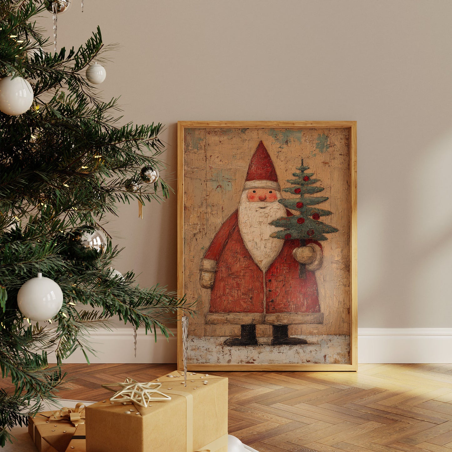 Old World Santa Brings Simple Joy