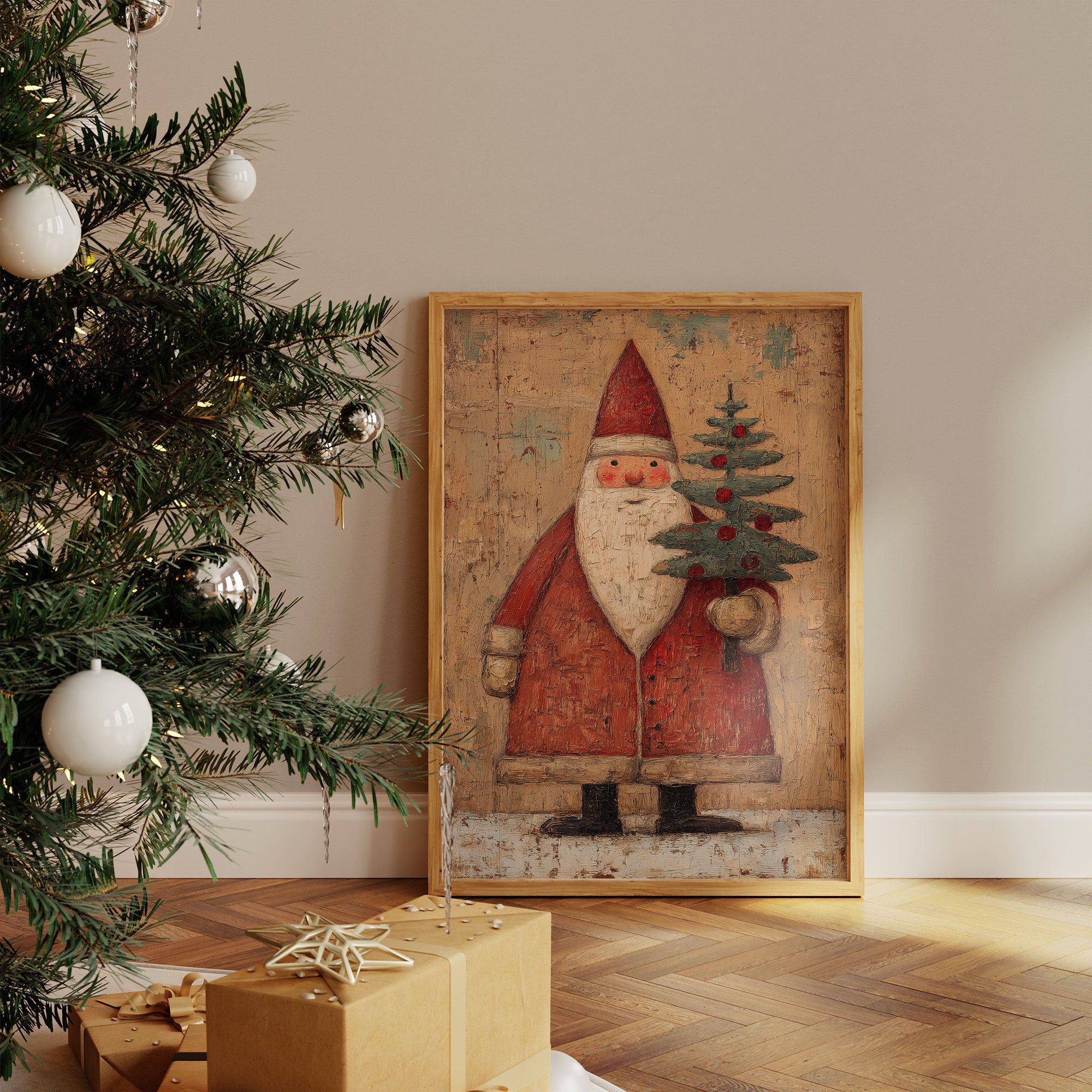 Old World Santa Brings Simple Joy