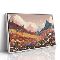 Alpine Meadows Bloom In Gold