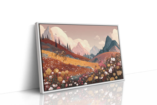 Alpine Meadows Bloom In Gold