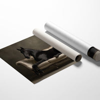 Midnight Elegance Reclined