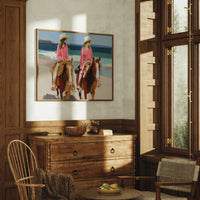 Sisters Riding the Coastal Breeze