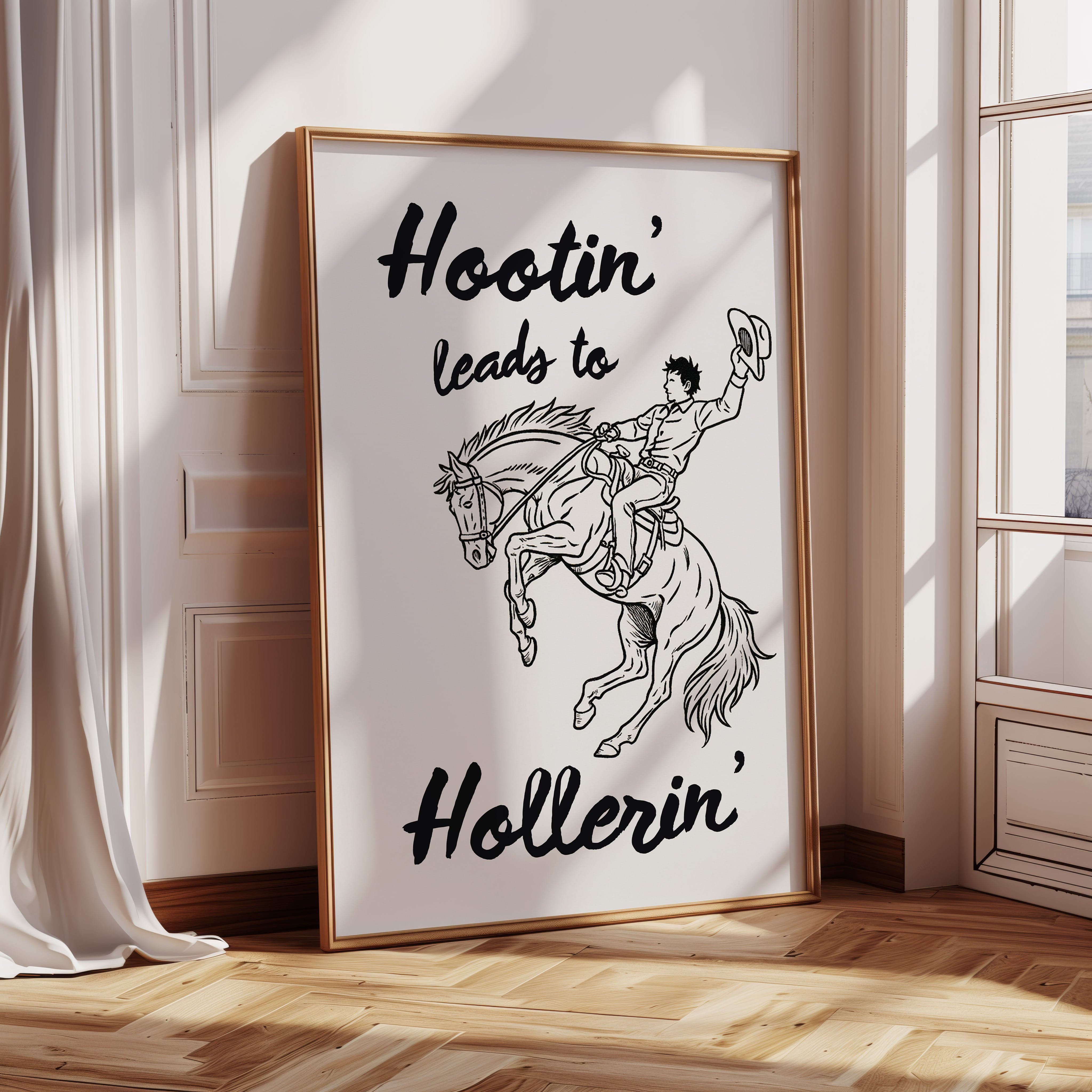 Hootin’ Leads to Hollerin’