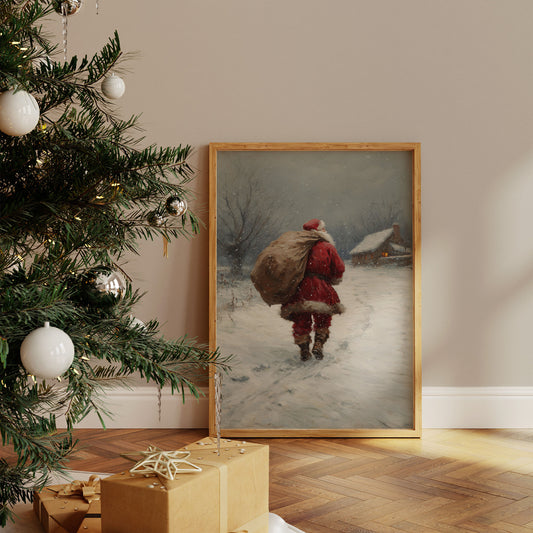 Snow Falls Soft On Christmas Eve