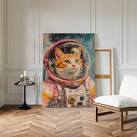 Galactic Catventure in Pink Spacesuit