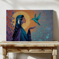 Sacred Dance Of Hummingbird Light