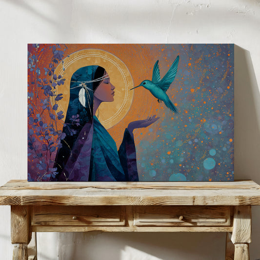 Sacred Dance Of Hummingbird Light