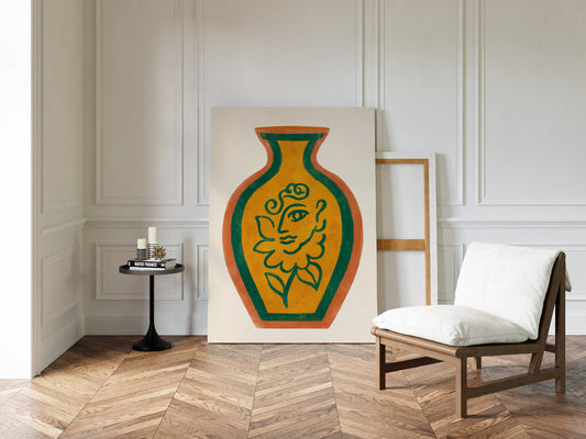 Terracotta Tales Bloom In Gold