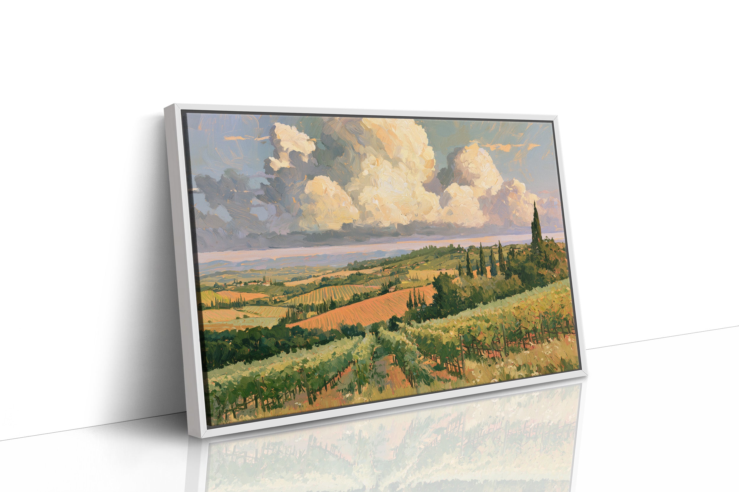 Tuscan Vineyard, Building Storm