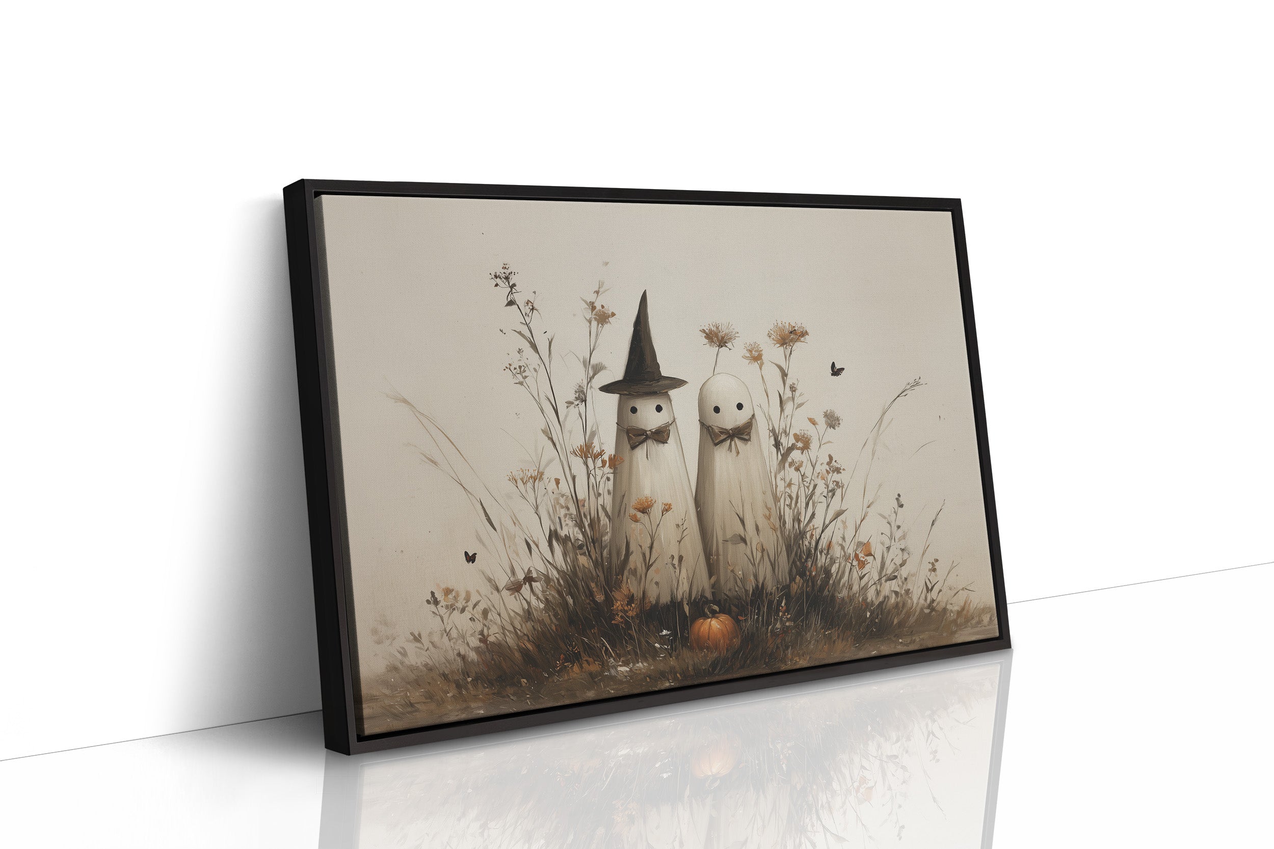 Spectral Companions in Autumn Meadow