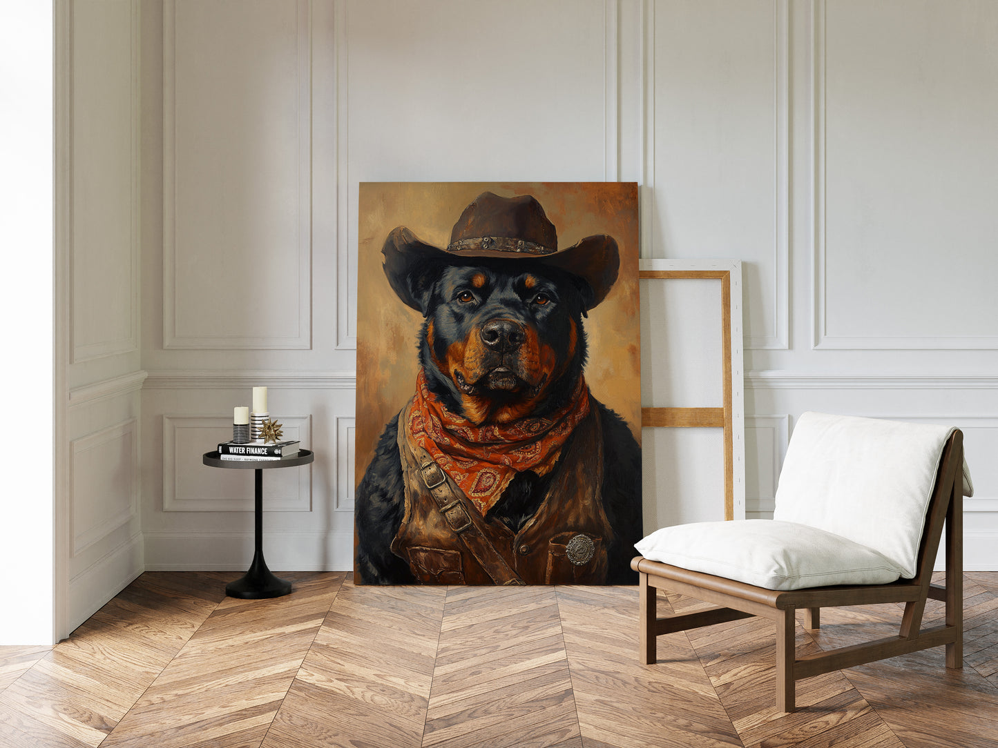 Rottweiler Ranger in the Wild West