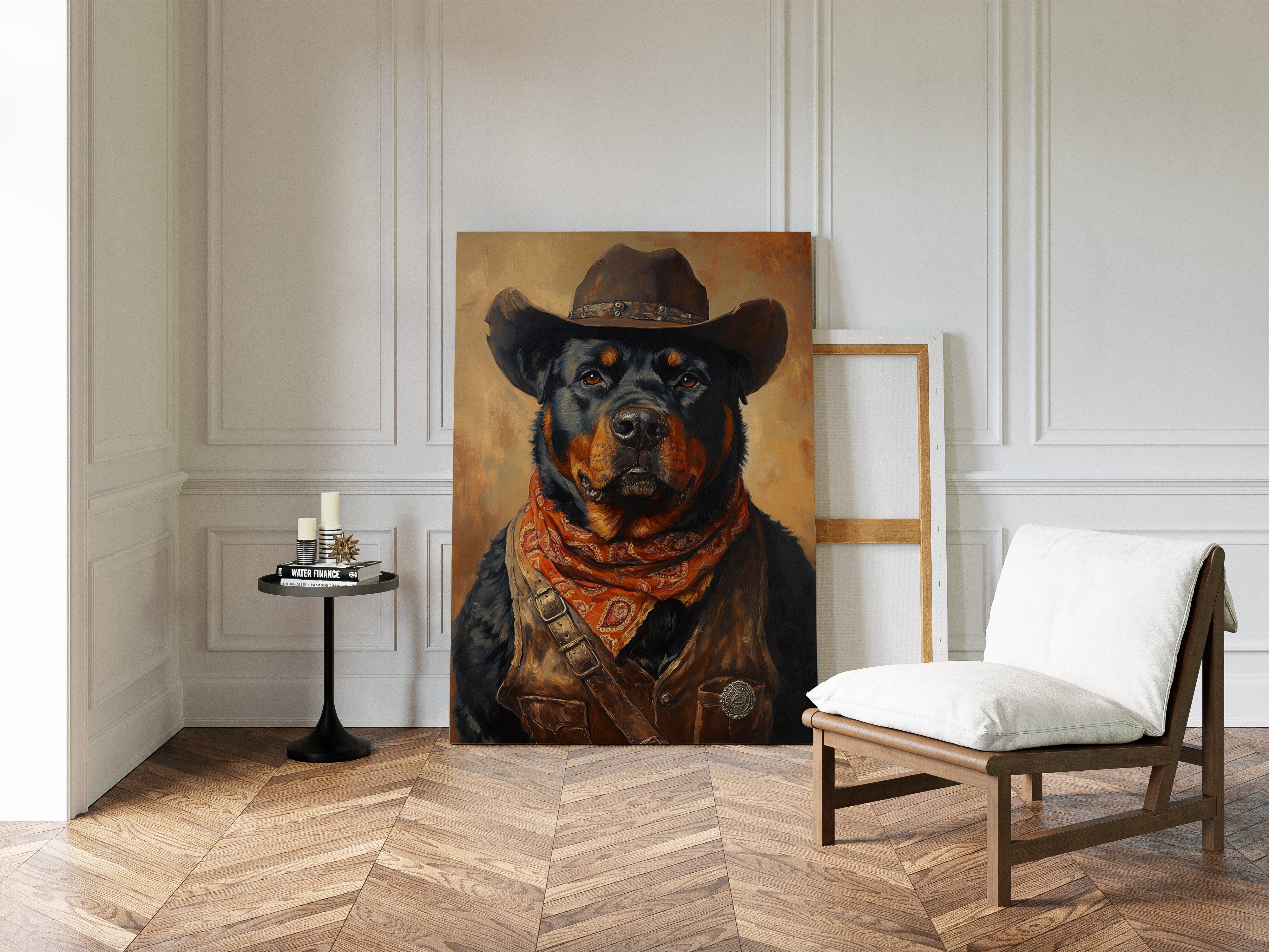 Rottweiler Ranger in the Wild West