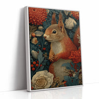 The Squirrel Who Stayed for the Flowers