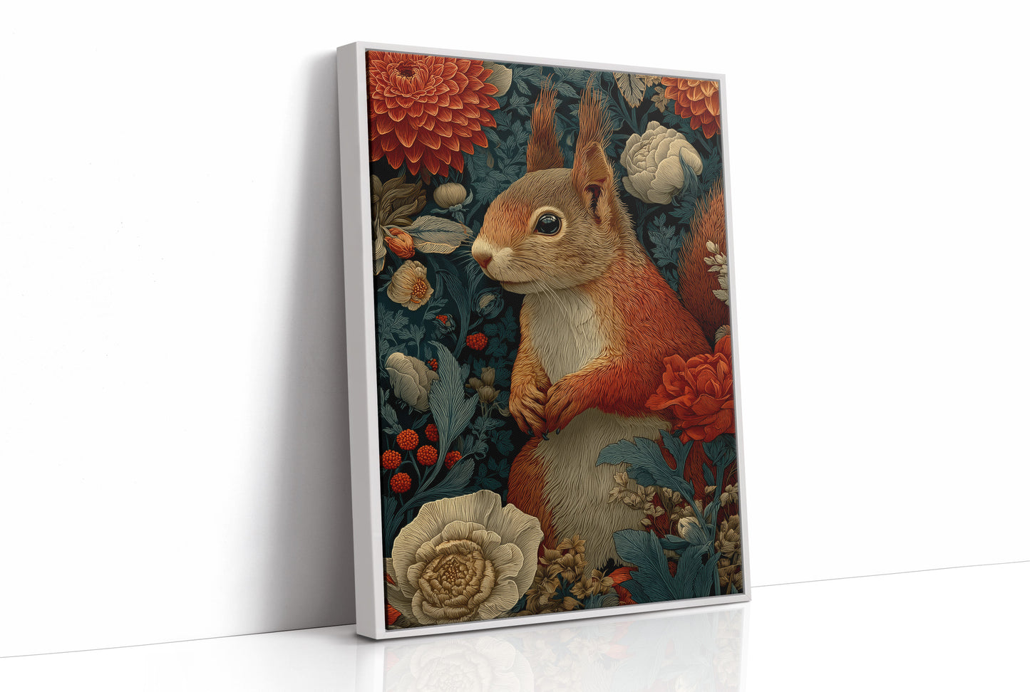 The Squirrel Who Stayed for the Flowers