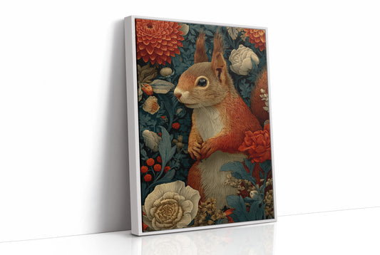 The Squirrel Who Stayed for the Flowers