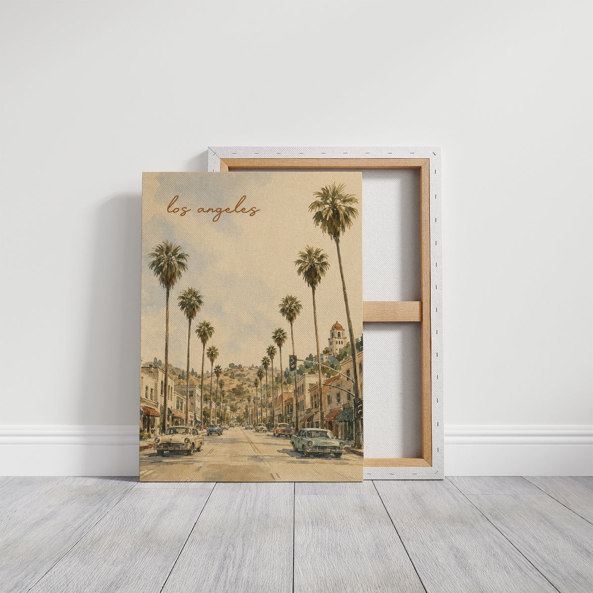 Los Angeles: Palm-Lined Retro Drive