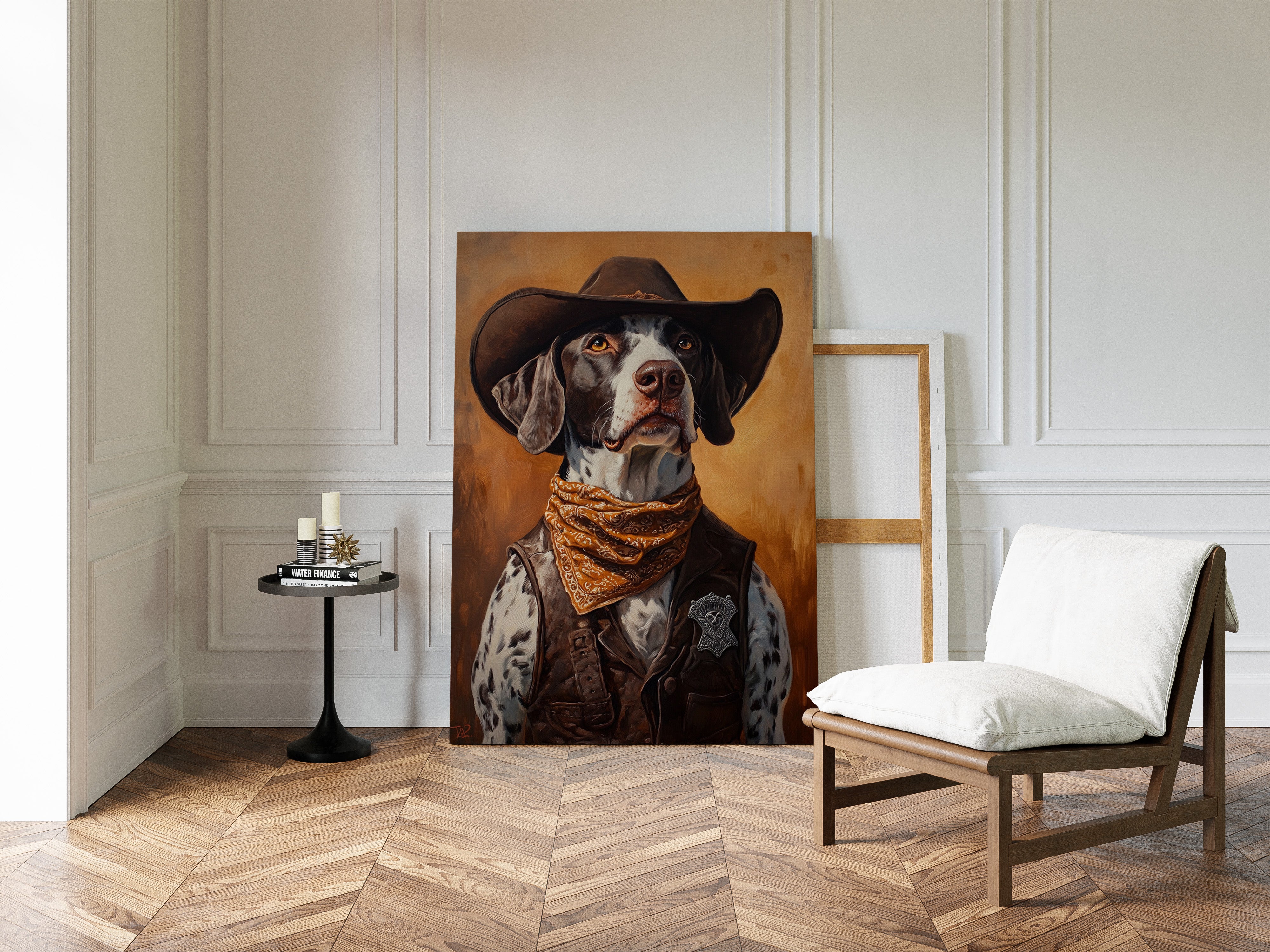 Spotted Deputy in Dusty Boots