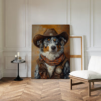 Australian Shepard Sheriff of the Painted Plains