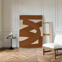 Terracotta Ribbons Weave Modern Tales