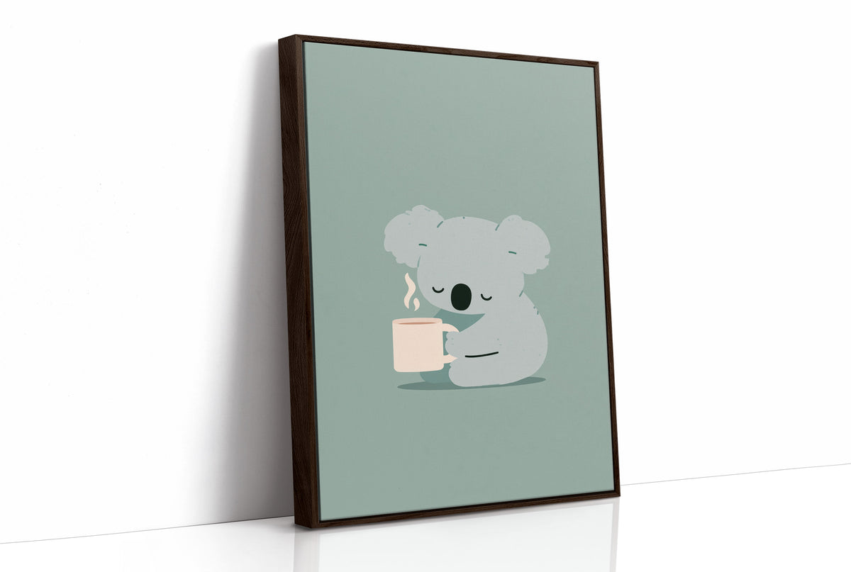 Sleepy Koala Morning Coffee