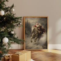 Through Winter Woods On Moonlit Steed