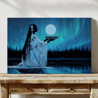 Sacred Waters Hold The Moon